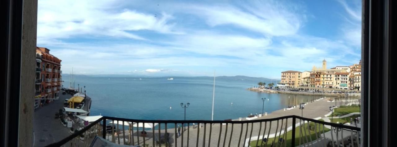 Ampio Monolocale Con Balcone Fronte Mare Villa Porto Santo Stefano  Eksteriør bilde
